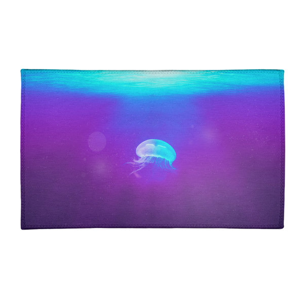 East Urban Home Power Loom Chenille Pink/Green Rug Wayfair